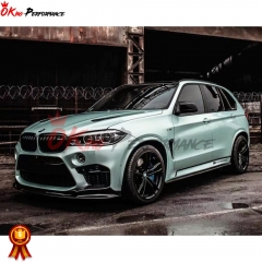3D Style Carbon Fiber Aero Body Kit For BMW X5M F85 X6M F86 2015-2018