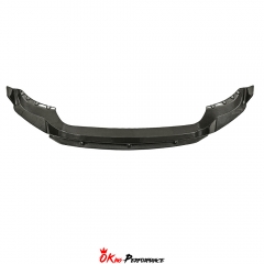 Black Knight Style Carbon Fiber Front Lip For BMW X5 G05 2019-2023