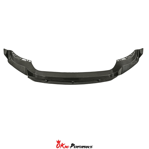 Black Knight Style Carbon Fiber Front Lip For BMW X5 G05 2019-2023