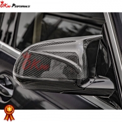M Style Dry Carbon Fiber Replacement Side Mirror Cap For BMW X6 G06 2019-2023