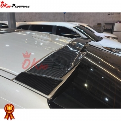 LD Style Carbon Fiber Roof Spoiler For BMW X6 G06 2019-2023