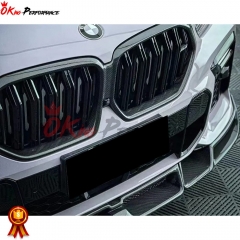 LD Style Carbon Fiber Front Grille For BMW X6 G06 2019-2023