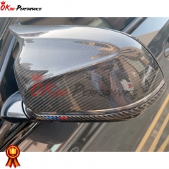 AN Style Carbon Fiber Replacement Side Mirror Cap For BMW X6 G06 2019-2023