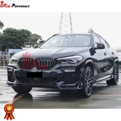 Glossy Black Aero Body Kit For BMW X6 G06 2019-2023
