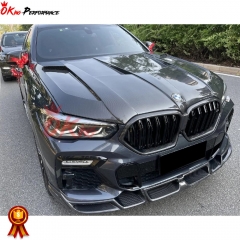 LD Style Carbon Fiber Hood For BMW X6 G06 2019-2023