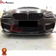 V Style Carbon Fiber Front Lip For BMW 6 Series F06 F12 F13 M6 2011-2016