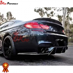 FD Style Carbon Fiber Rear Diffuser For BMW 6 Series F06 F12 F13 M6 2011-2016