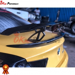 V Style Carbon Fiber Trunk Spoiler Rear Wing For BMW 6 Series F06 F12 F13 M6 2011-2016