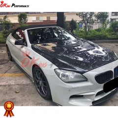 PD Style Carbon Fiber Hood For BMW 6 Series F06 F12 F13 2011-2016