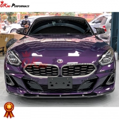 Carbon Fiber Front Lip For BMW Z4 G29 2019-2024