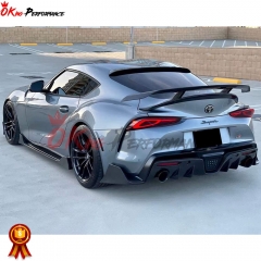 Aimgain Style Carbon Fiber Trunk Wing Rear Spoiler For Toyota GR Supra MK5 A90 A91 2019-2024