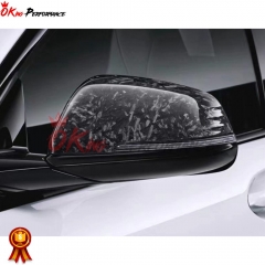 Dry Forged Carbon Fiber Repalcement Side Mirror Cover For Toyota GR Supra MK5 A90 A91 2019-2024