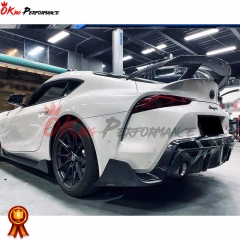 Aimgain Style Carbon Fiber Rear Diffuser For Toyota GR Supra MK5 A90 A91 2019-2024