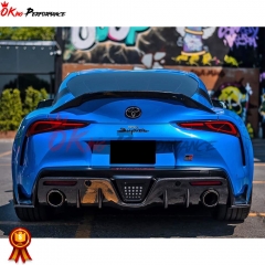 Aimgain Style Carbon Fiber Rear Diffuser For Toyota GR Supra MK5 A90 A91 2019-2024