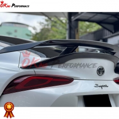 Aimgain Style Carbon Fiber GT Rear Spoiler For Toyota GR Supra MK5 A90 A91 2019-2024