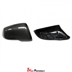 Carbon Fiber Repalcement Side Mirror Cover For Toyota GR Supra MK5 A90 A91 2019-2024