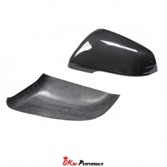 Dry Carbon Fiber Mirror Caps For Toyota GR Supra MK5 A90 A91 2019-2024