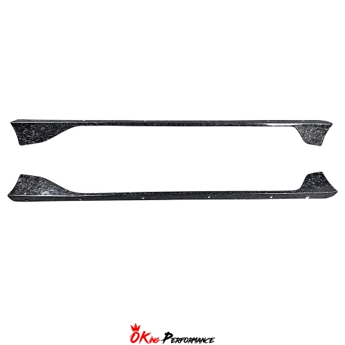 Aimgain Style Forged Carbon Fiber Side Skirt For Toyota GR Supra MK5 A90 A91 2019-2024