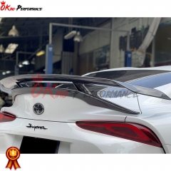 Aimgain Style Carbon Fiber GT Rear Spoiler For Toyota GR Supra MK5 A90 A91 2019-2024