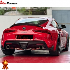 Artisan Style Carbon Fiber Spoiler Trunk Wing For Toyota GR Supra MK5 A90 A91 2019-2024