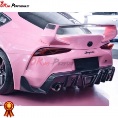 CMST Style Carbon Fiber Front Lip For Toyota GR Supra MK5 A90 A91 2019-2024
