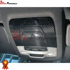 Dry Carbon Fiber Interiors Reading Lamp Trim Cover Kits For Toyota GR Supra MK5 A90 A91 2019-2024