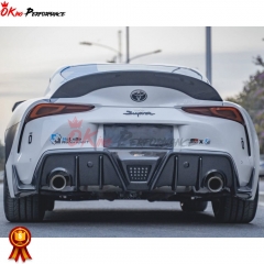 CMST Style Carbon Fiber Trunk Spoiler Ducktail For Toyota GR Supra MK5 A90 A91 2019-2024