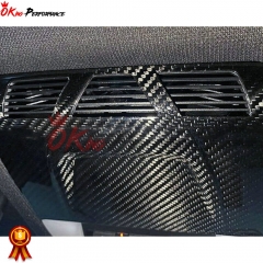 Dry Carbon Fiber Interiors Reading Lamp Trim Cover Kits For Toyota GR Supra MK5 A90 A91 2019-2024