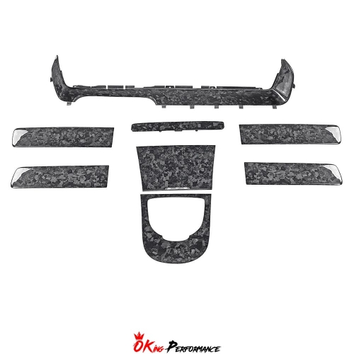 Forged Dry Carbon Fiber Interiors (Replacement) LHD For Mercedes Benz G Class W464 G500 AMG G63 2018-2024
