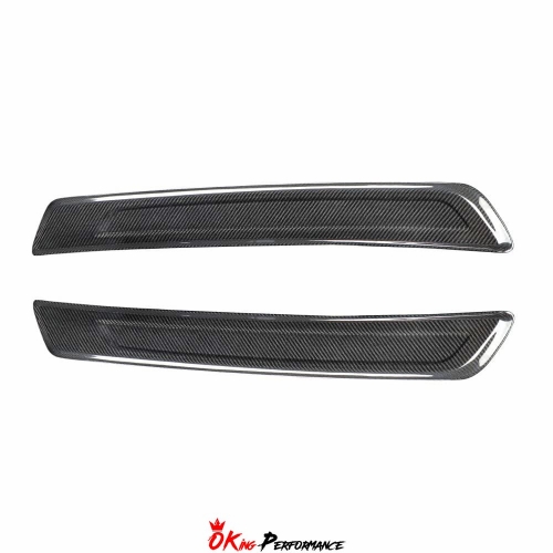 Dry Carbon Fiber Side Door Sill Plate Cover (add on) For Toyota GR Supra MK5 A90 A91 2019-2024