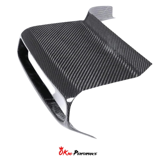 Dry Carbon Fiber Interiors Air Con Control Panel AC Cover Kits For Toyota GR Supra MK5 A90 A91 2019-2024