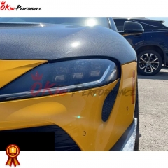 Varis Style Carbon Fiber Hood For Toyota GR Supra MK5 A90 A91 2019-2024