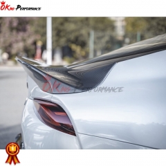 CMST Style Carbon Fiber Trunk Spoiler Ducktail For Toyota GR Supra MK5 A90 A91 2019-2024