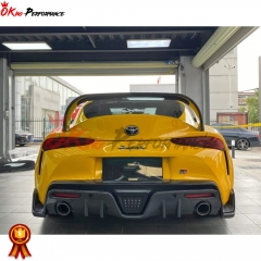 A Style Carbon Fiber Rear Spoiler Trunk Wing For Toyota Supra MK5 A90 A91 GR