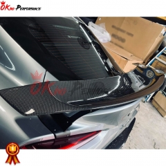 Voltex Style Carbon Fiber GT Rear Rear Spoiler (1520mm) For Toyota Supra MK5 A90 A91 GR 2019-2024