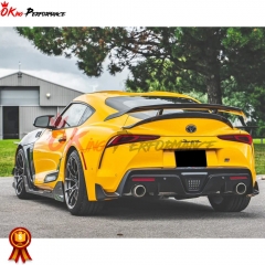 Toms Style Carbon Fiber Side Skirt For Toyota Supra MK5 A90 A91 GR 2019-2024