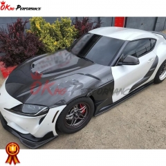 LB Style Carbon Fiber Hood For Toyota Supra MK5 A90 A91 GR