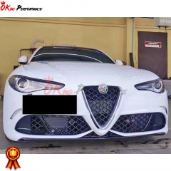 Quadrifoglio Style PP Front Bumper For Alfa Romeo Giulia 2016-2023
