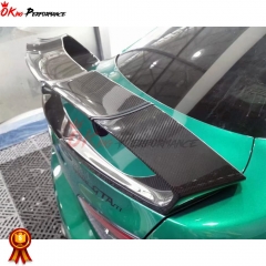 GTAM Style Dry Carbon Fiber Spoiler GT Wing For Alfa Romeo Giulia 2016-2023