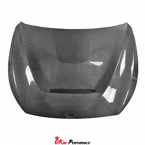 GTS Style Honeycomb Carbon Fiber Hood Bonnet For INFINITI Q50 2013-2024