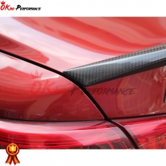 US Style Carbon Fiber Rear Spoiler Trunk Wing For INFINITI Q50 2013-2024