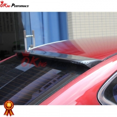 Carbon Fiber Roof Spoiler Wing For INFINITI Q50 2013-2024