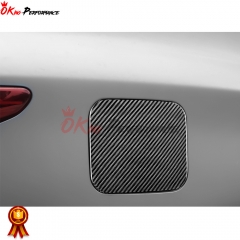 Dry Carbon Fiber Gas Cover Fuel Tank Cap For INFINITI Q50 2013-2024