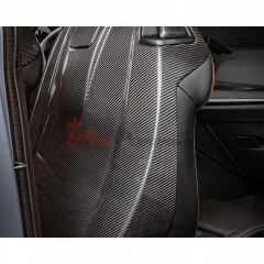 Dry Carbon Fiber Seat Back Cover Trim Pair For BMW M2 M3 M4 G87 G80 G81 G82 G83