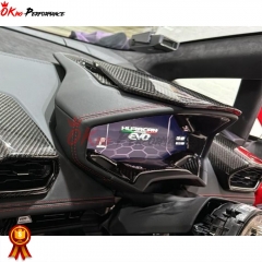 Carbon Fiber (CFRP) Dashboard Cover For Lamborghini Huracán EVO RWD Spyder 2020-Present