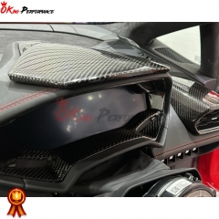 Carbon Fiber (CFRP) Dashboard Cover For Lamborghini Huracán EVO RWD Spyder 2020-Present
