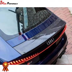 TAKD Style Dry Carbon Fiber Rear Spoiler For Audi A7 S7 C8 2019-2024