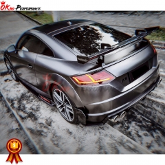 WS Style Dry Carbon Fiber Rear Spoiler For Audi TT TTS TTRS 2015-2022
