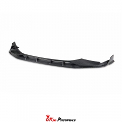 PT Style Dry Carbon Fiber Front Lip For Audi RS6 C8 RS7 2019-2022