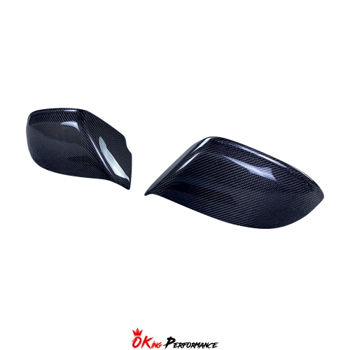 Carbon Fiber Mirror Cover For Audi RS6 RS7 2015-2019